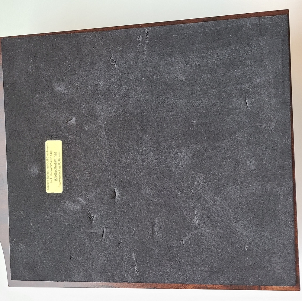 Arnold Palmer 3 golf club decorative plaque with c - Picture 7 of 10